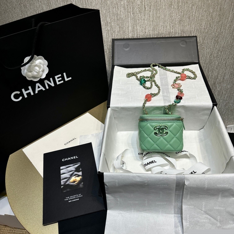 Ch*el cosmetic bags